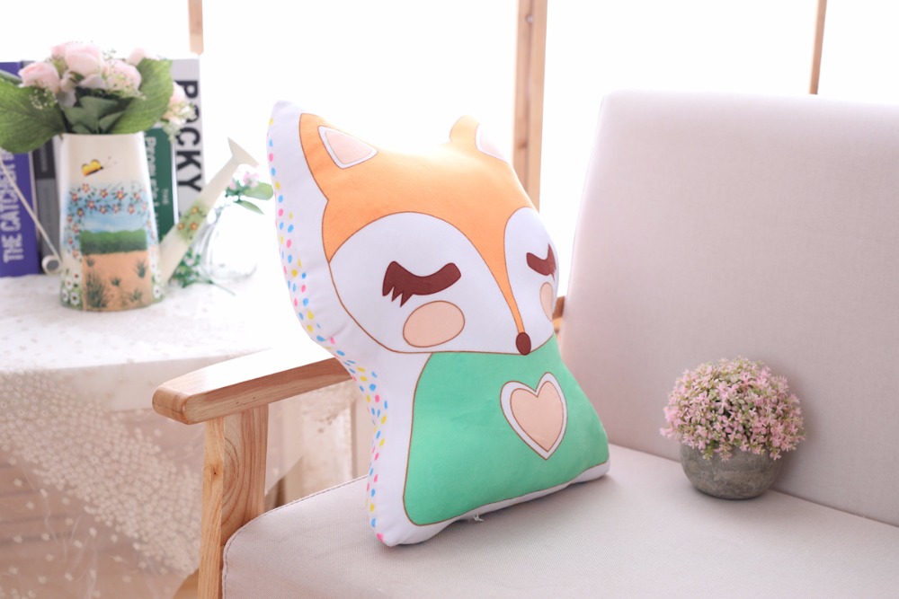 "LoveMe" - Fox Pillow 3