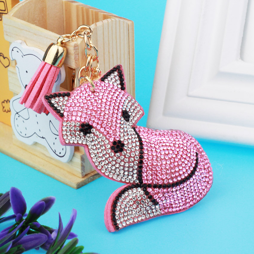 "BlingiFox" - Fox Keychain 5