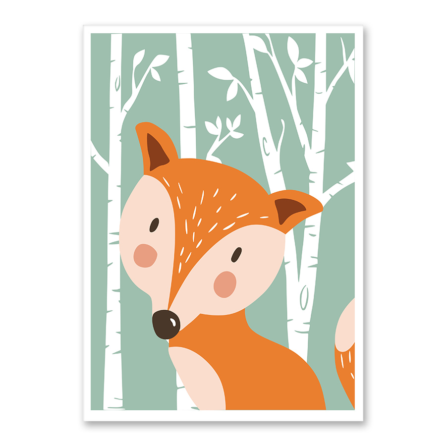 "Cartoon" - Fox Painting 1