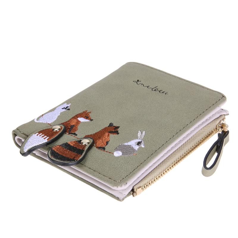 "FoxMoney" - Women Short Wallet 15