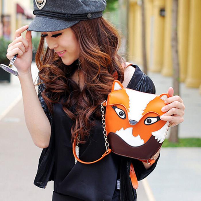 "Cartoon" - Fox Shoulder Bag 1