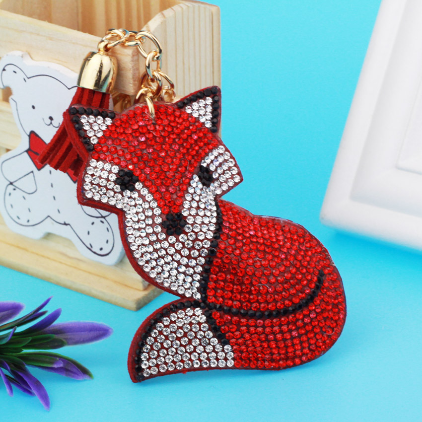 "BlingiFox" - Fox Keychain 7