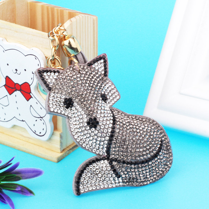 "BlingiFox" - Fox Keychain 1