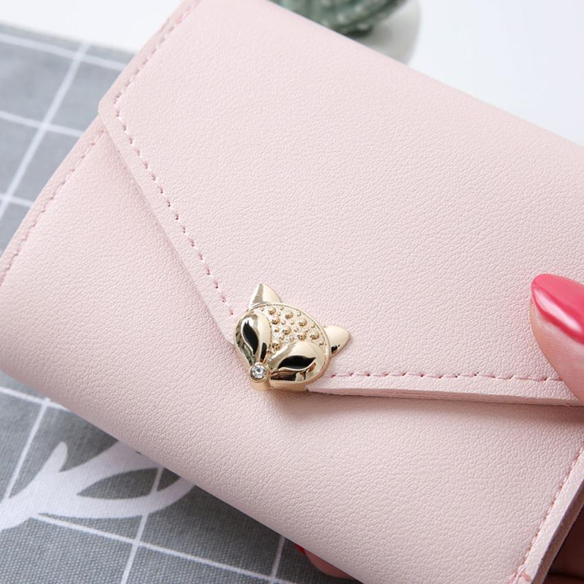 "Foxy" - Fox Wallet / Short Purse 3