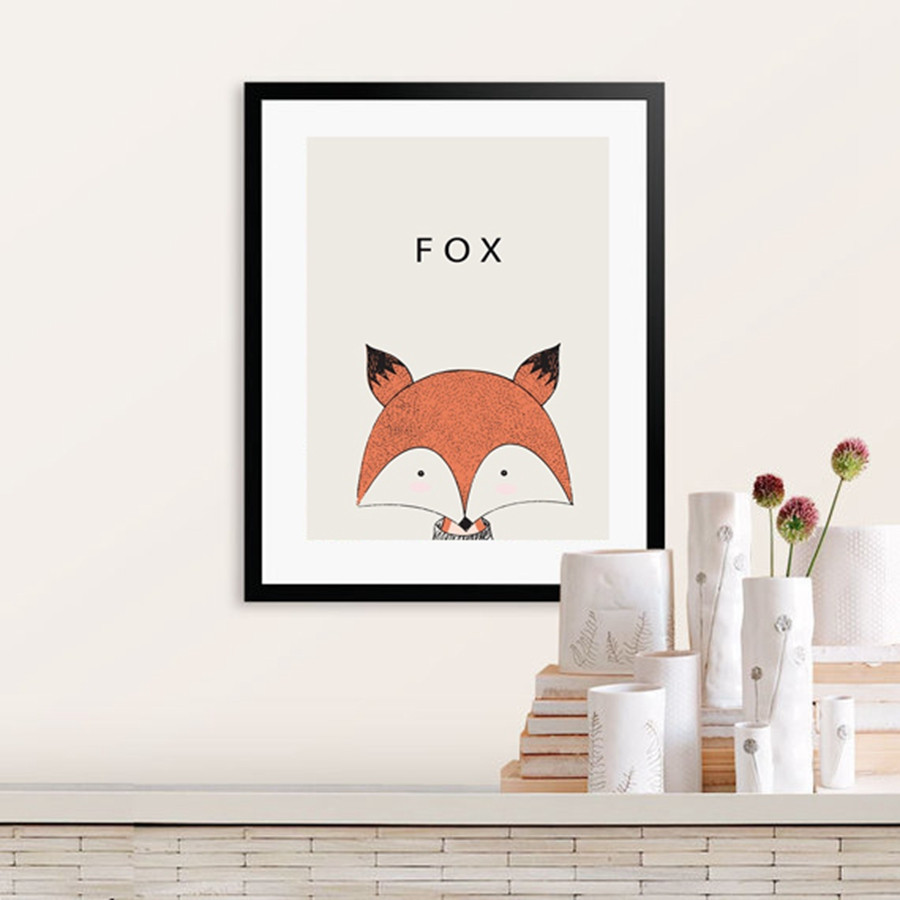 "Fox" - Painting 1