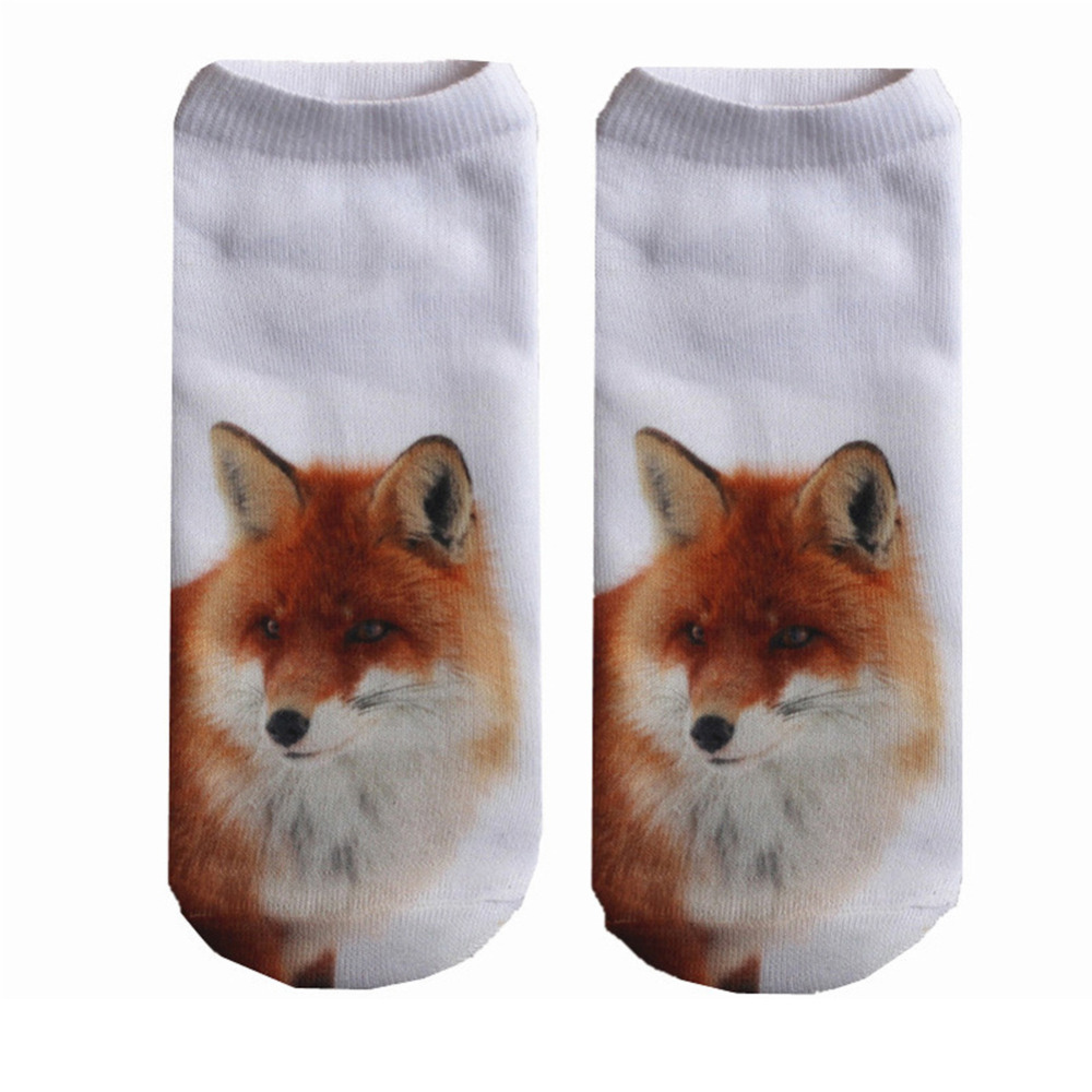 "3D" - Fox Socks 1