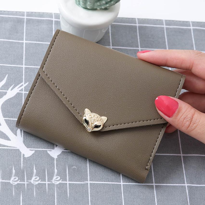 "Foxy" - Fox Wallet / Short Purse 15