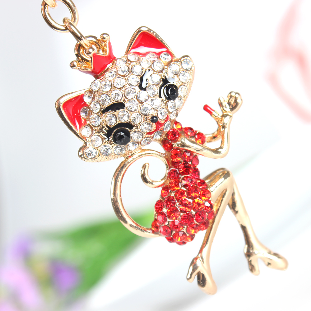 "CrownFox" - Fox Keychain 4