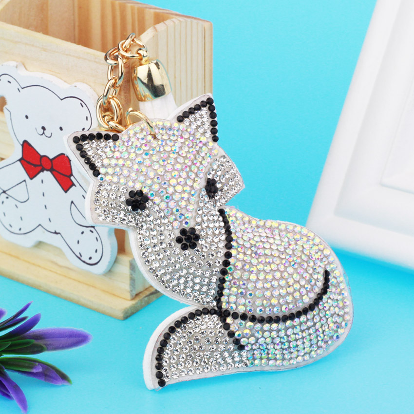 "BlingiFox" - Fox Keychain 8