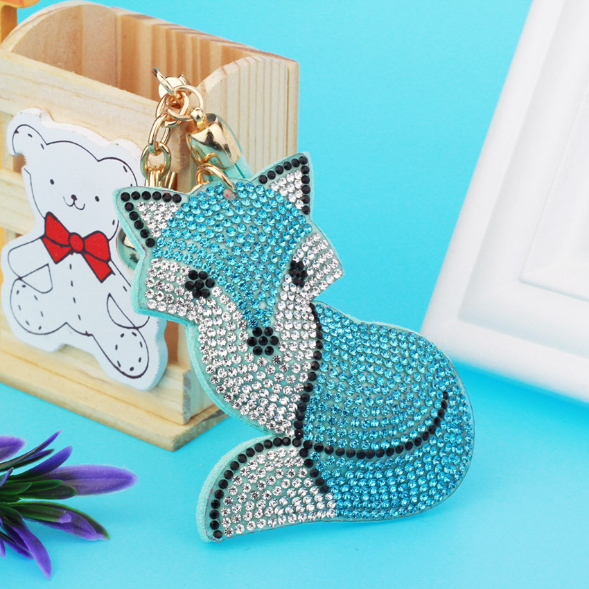 "BlingiFox" - Fox Keychain 4