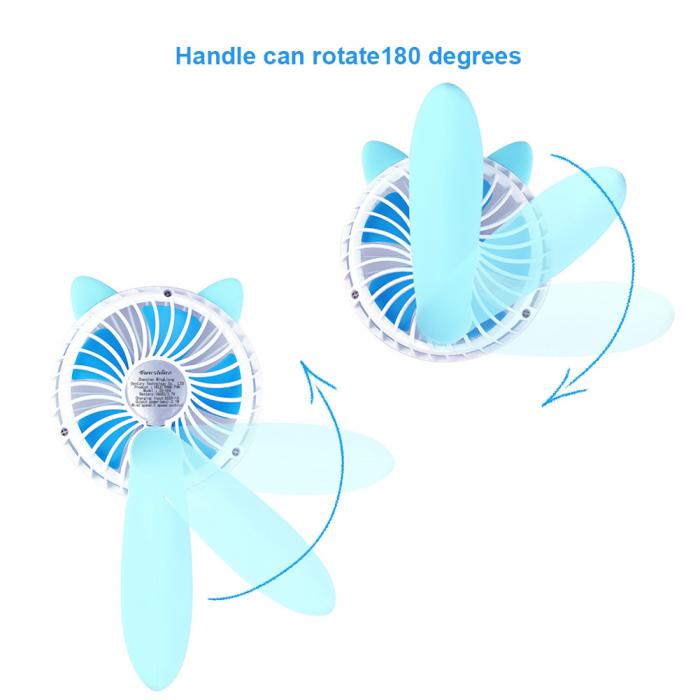 "FreezeFox" - Rechargeable Fox Mini Fan 5